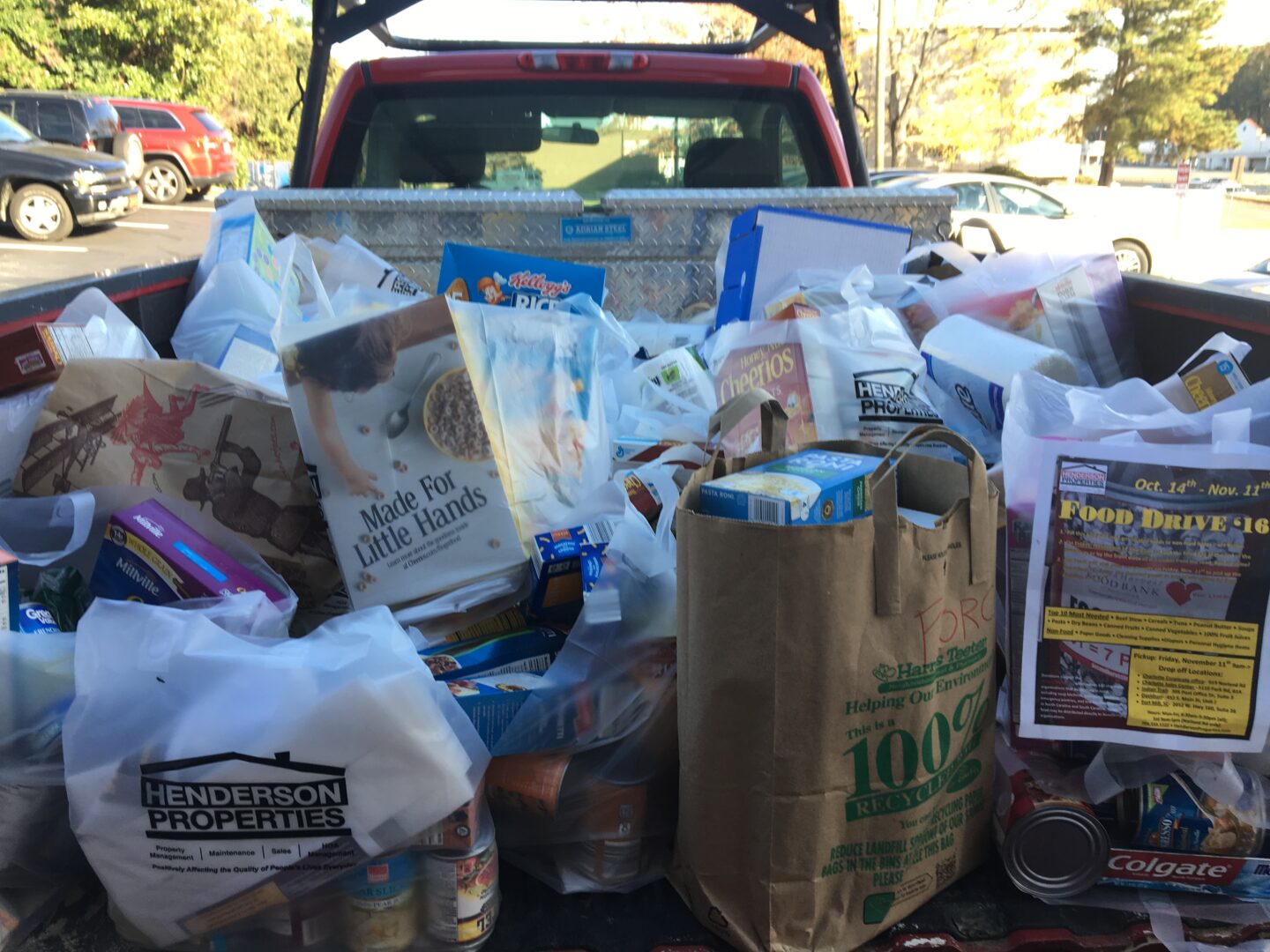 food drive charlotte nc