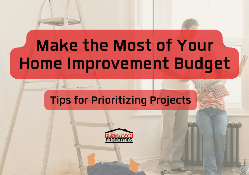 budget your home renovation project