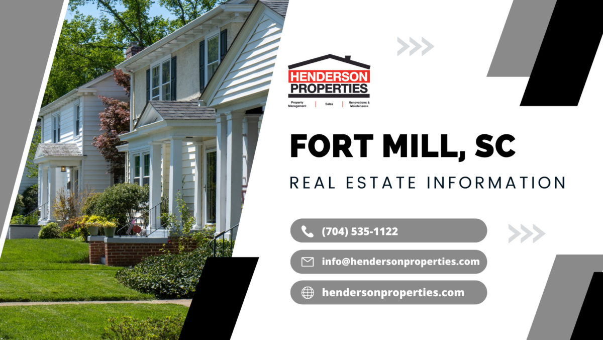Fort Mill Rental Property Management Trust Henderson Properties